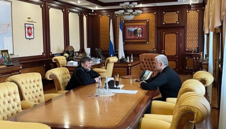 sergey-aksyonov-met-with-deputy-minister-of-sports-of-the-russian-federation-odes-baisultanov