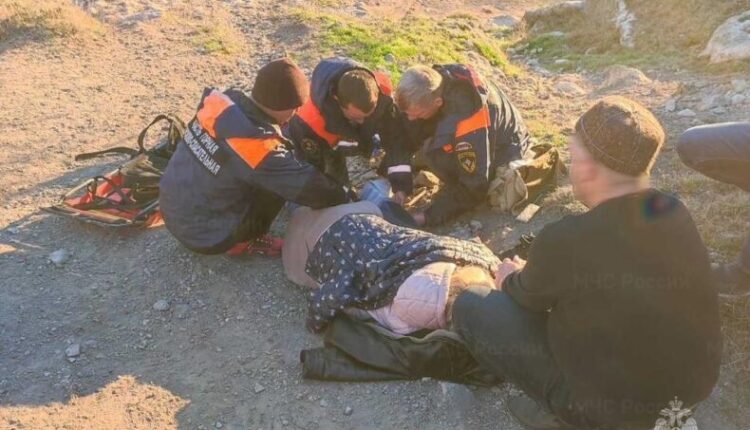 the-incident-near-the-cave-city-of-chufut-kale:-a-tourist-broke-her-leg