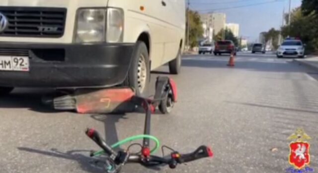 road-accident-in-sevastopol:-a-teenager-on-an-electric-scooter-was-injured