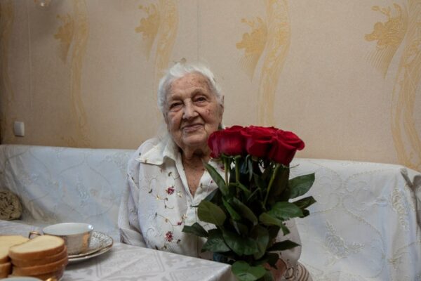a-resident-of-simferopol,-pelageya-fedorovna-cheretaeva,-turned-100-years-old.